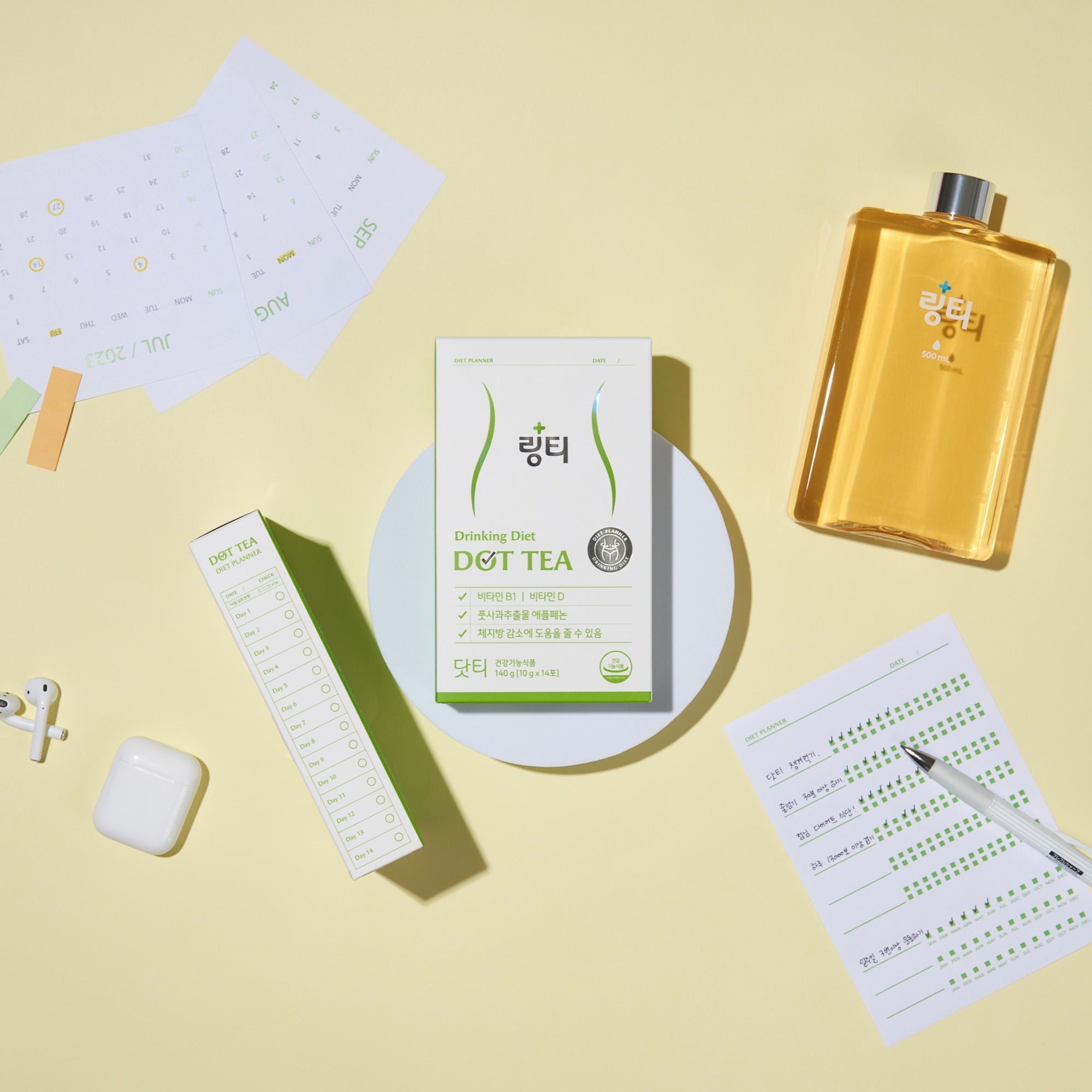 LOFT販売品】ドットティー DOT TEA 青りんご味 ダイエット ドリンク 1