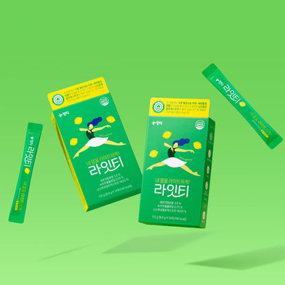 LIGHTEA レモングリーンティー味 1箱（14本入）