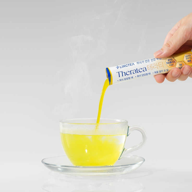 Theratea テラティー ゆず味 のどケア イガイガする時 使いすぎたのどに プロポリス・はちみつ配合